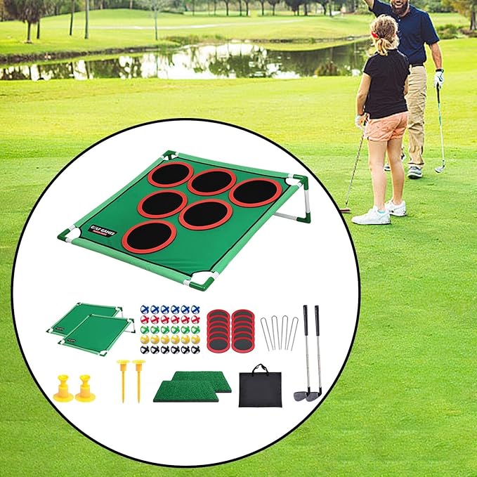 GolfPlay™ | Das ultimative 2-in-1-Golfspiel für Innen & Außen.