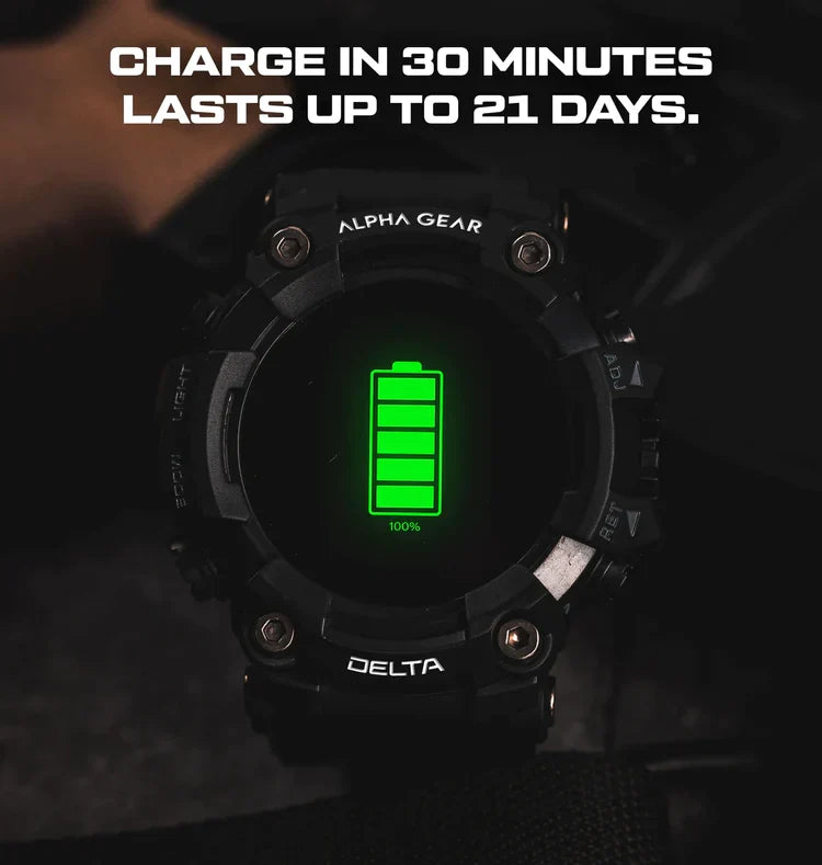 Alpha Smartwatch™ | Robuste Funktionalität in einer Smartwatch!