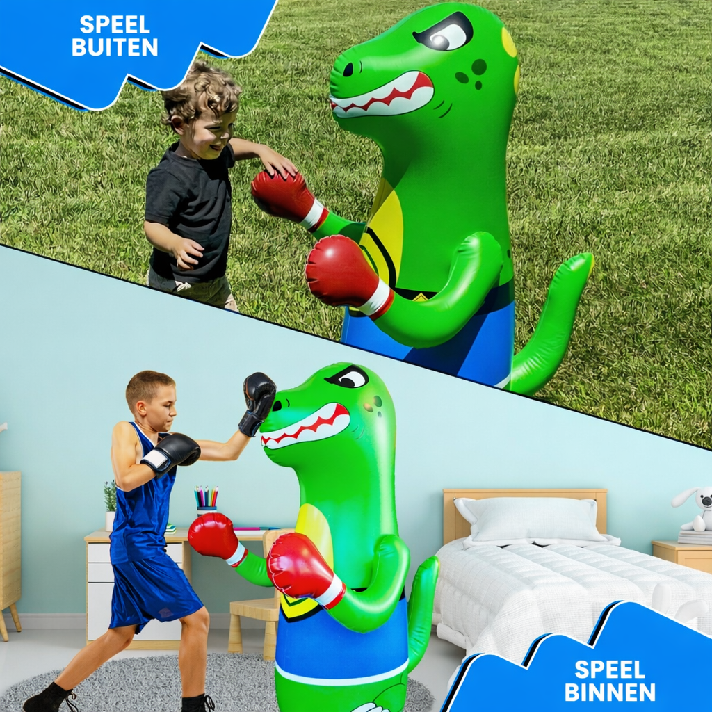 BoxDino™ | Die coolste Auslassklappe für aktive Kinder.