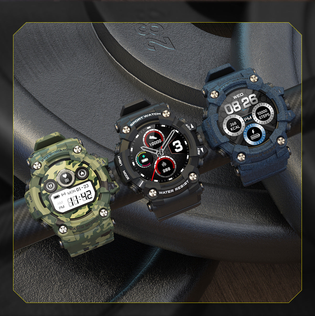 Alpha Smartwatch™ | Robuste Funktionalität in einer Smartwatch!