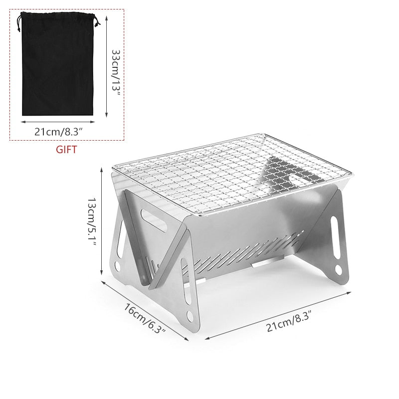 SummerGrill Mini™ | Kompakte BBQ, die du überall mitnehmen kannst!