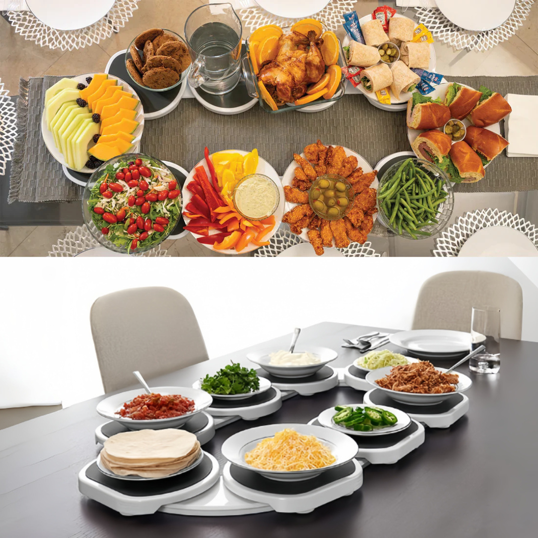 LazySusan™ | Die innovative Drehscheibe zum einfachen Servieren.