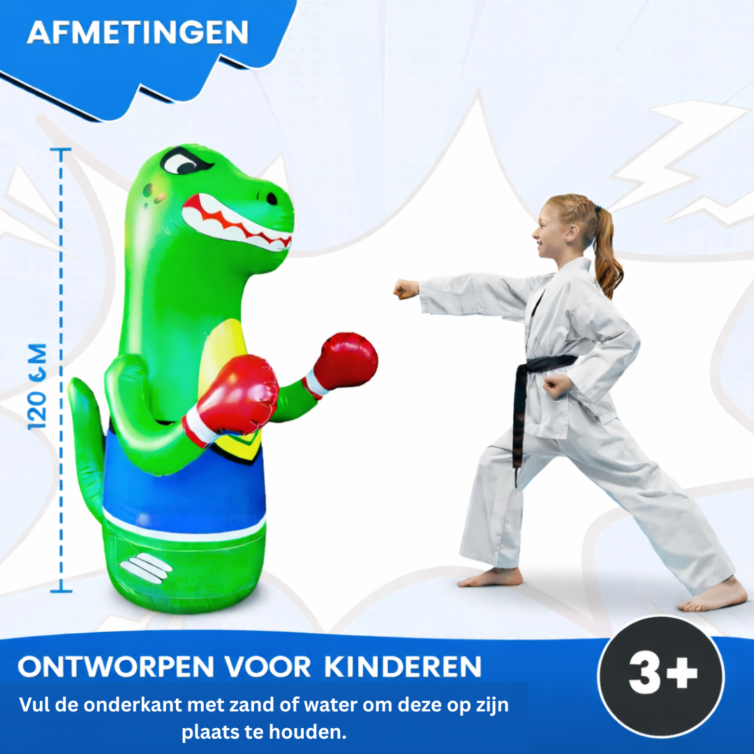 BoxDino™ | Die coolste Auslassklappe für aktive Kinder.