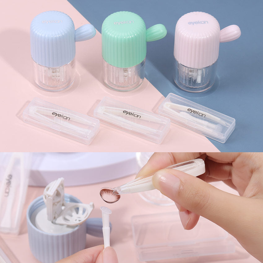 Eyekan™ | Ganz einfach deine Kontaktlinsen überall reinigen!